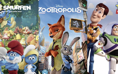 Welke film wordt het: De Smurfen, Toy Story of Zootropolis?