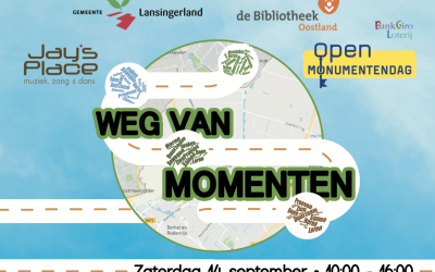 Programma Cultuurtour ‘Weg van Momenten’ bekend
