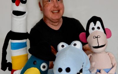 Sesamstraat-poppenspeler Jogchem Jalink in Theater ‘t Web