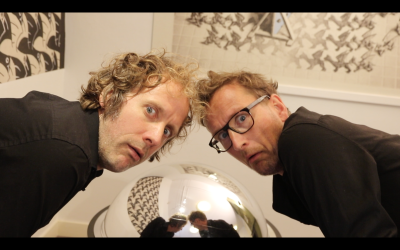Absurde humor van Ronald Snijders en Pieter Jouke in Theater ‘t Web