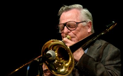 Optredens West Coast Big Band & Bart van Lier en Lex Jasper Trio tijdens Jazz in ’t Web