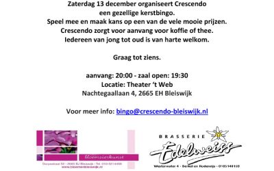 Kerstbingo Crescendo