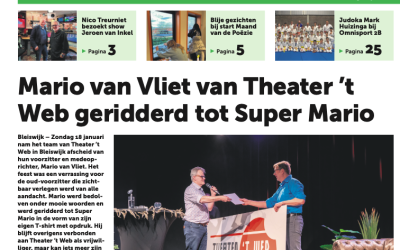 Mario van Vliet zwaait af als voorzitter Theater ‘t Web